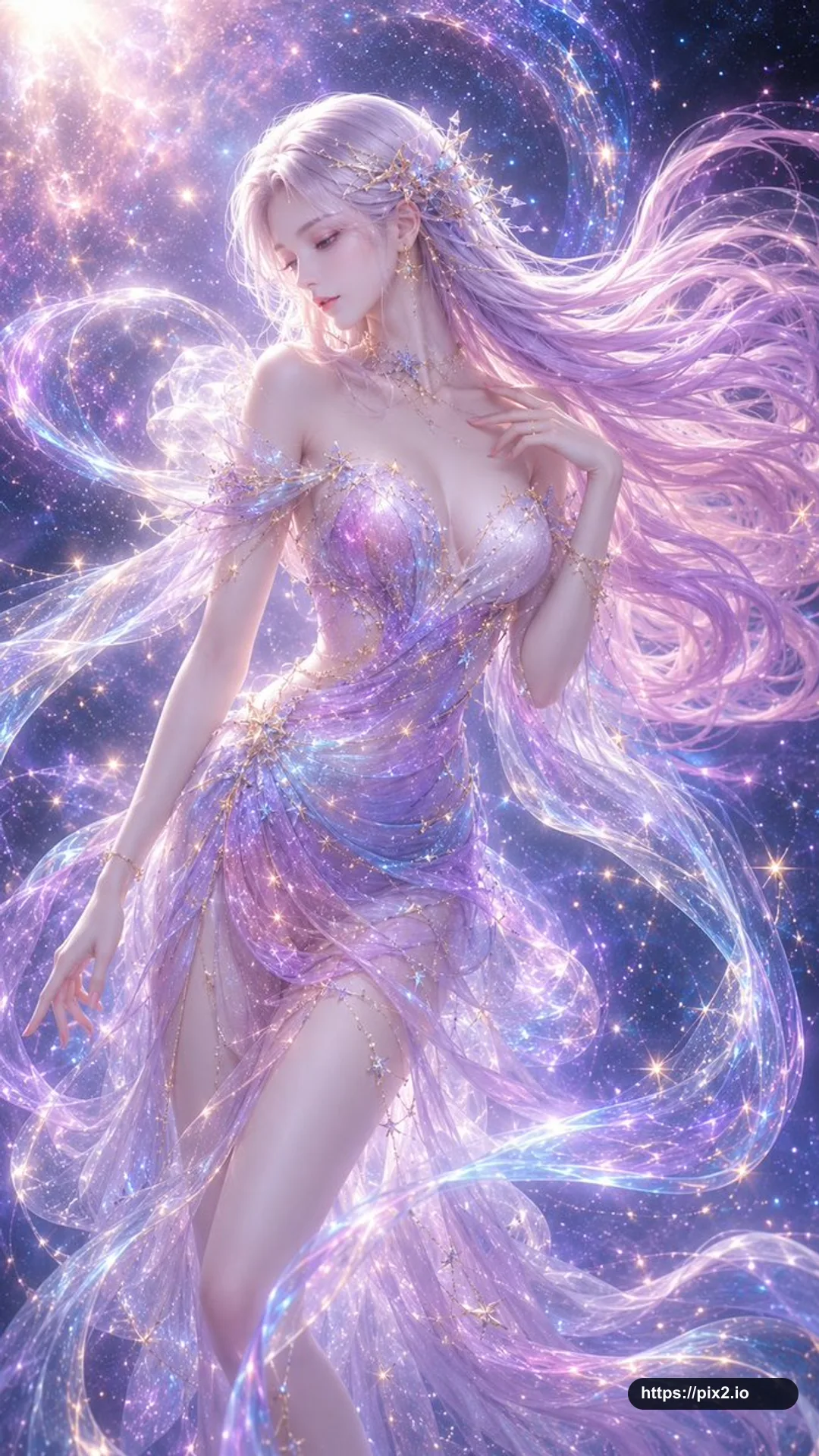 Galaxy Dream 3D CG Illustration