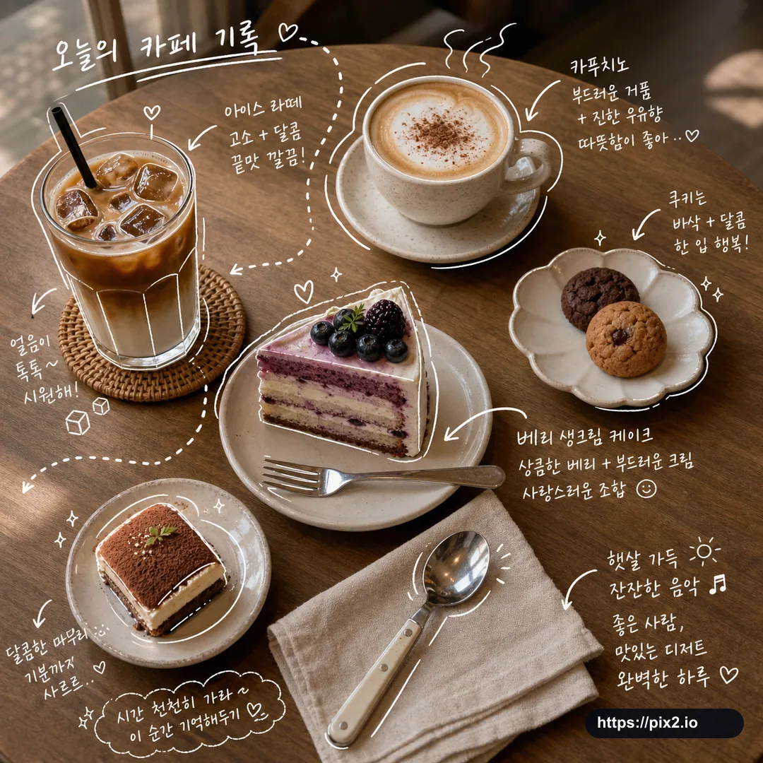 Annotated Coffee Table Mood Board