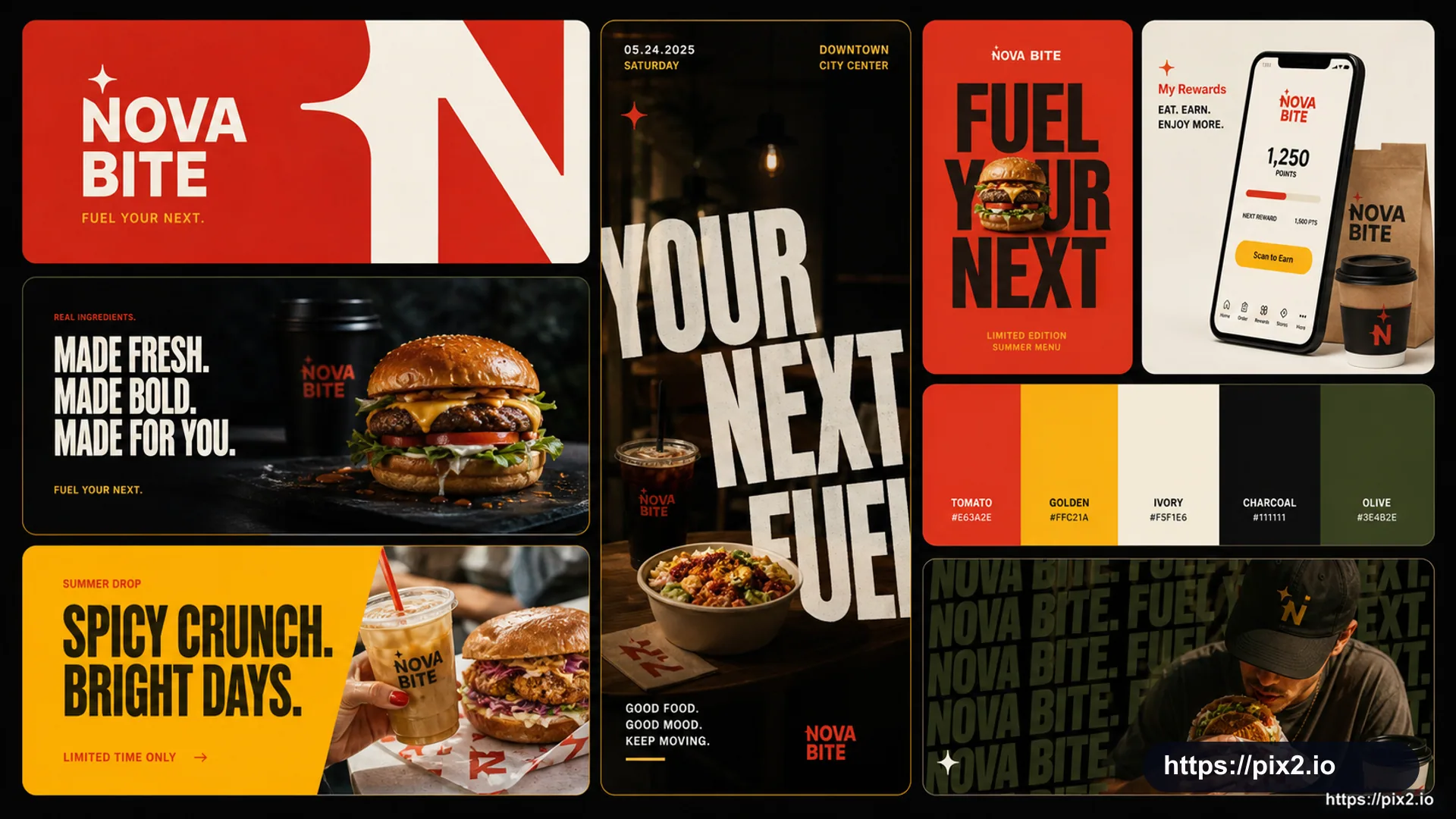Brand Identity Moodboard System