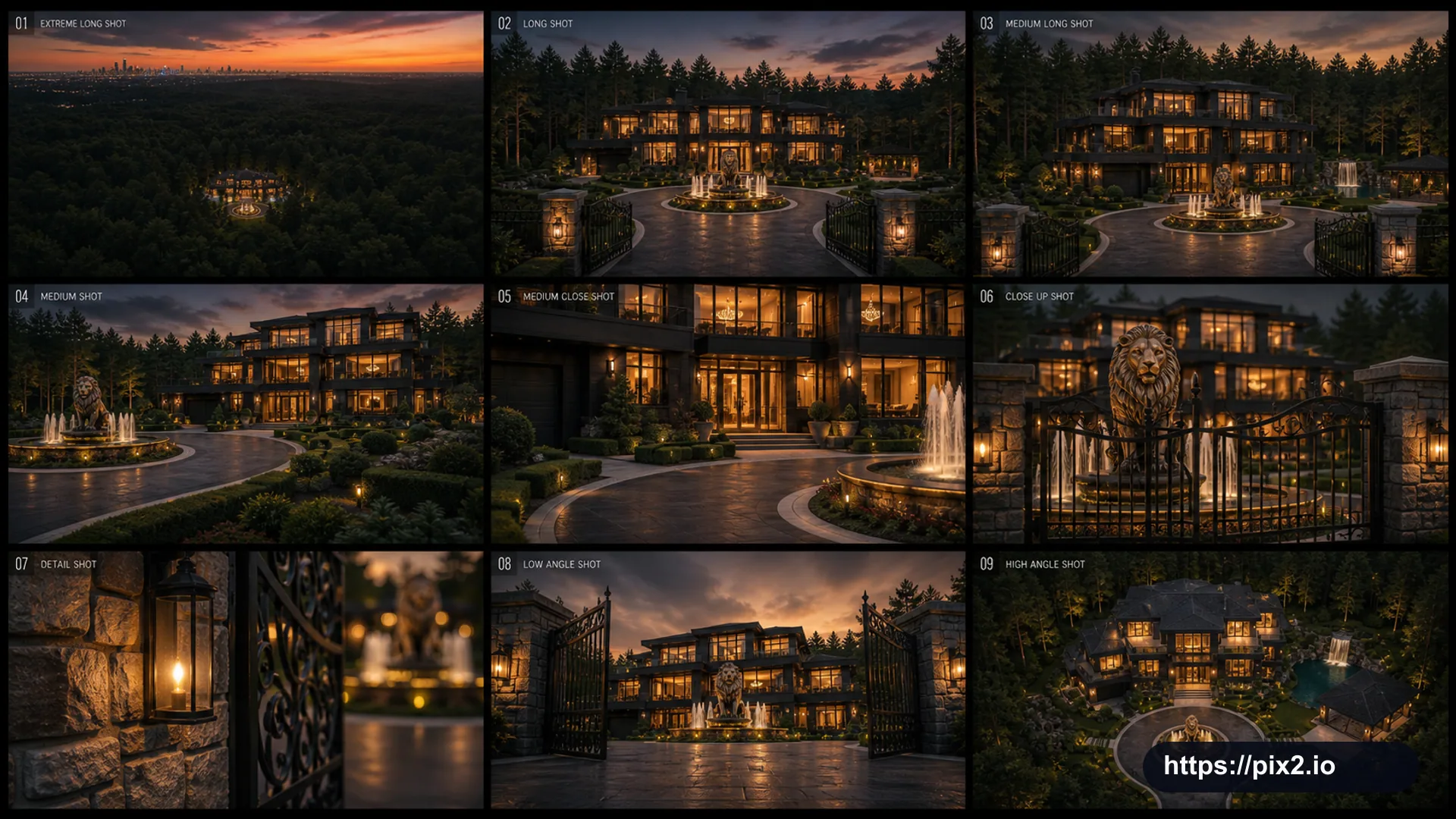 Cinematic Contact Sheet Generator