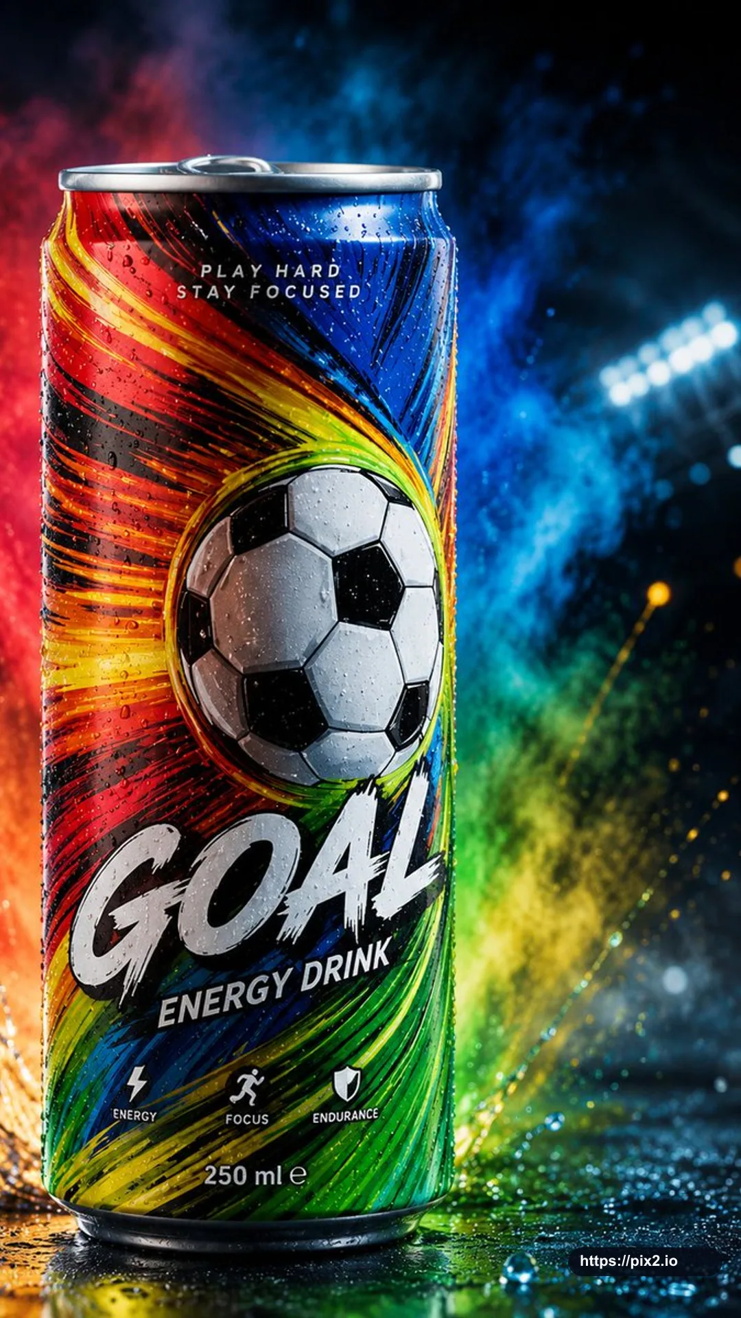 Energy Drink Stadium Ad