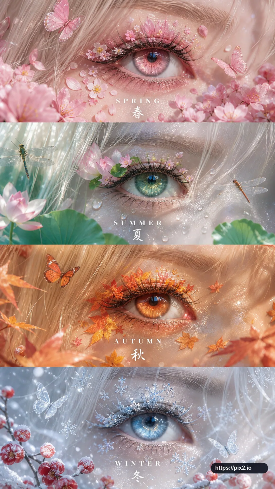 Four Seasons Eye Detail Showcase