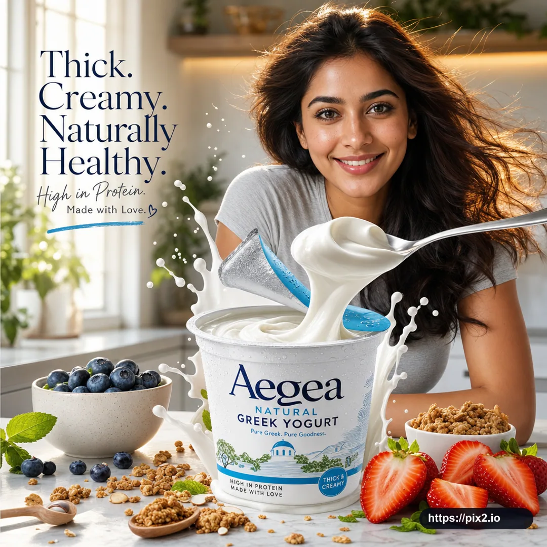 Greek Yogurt Lifestyle Ad