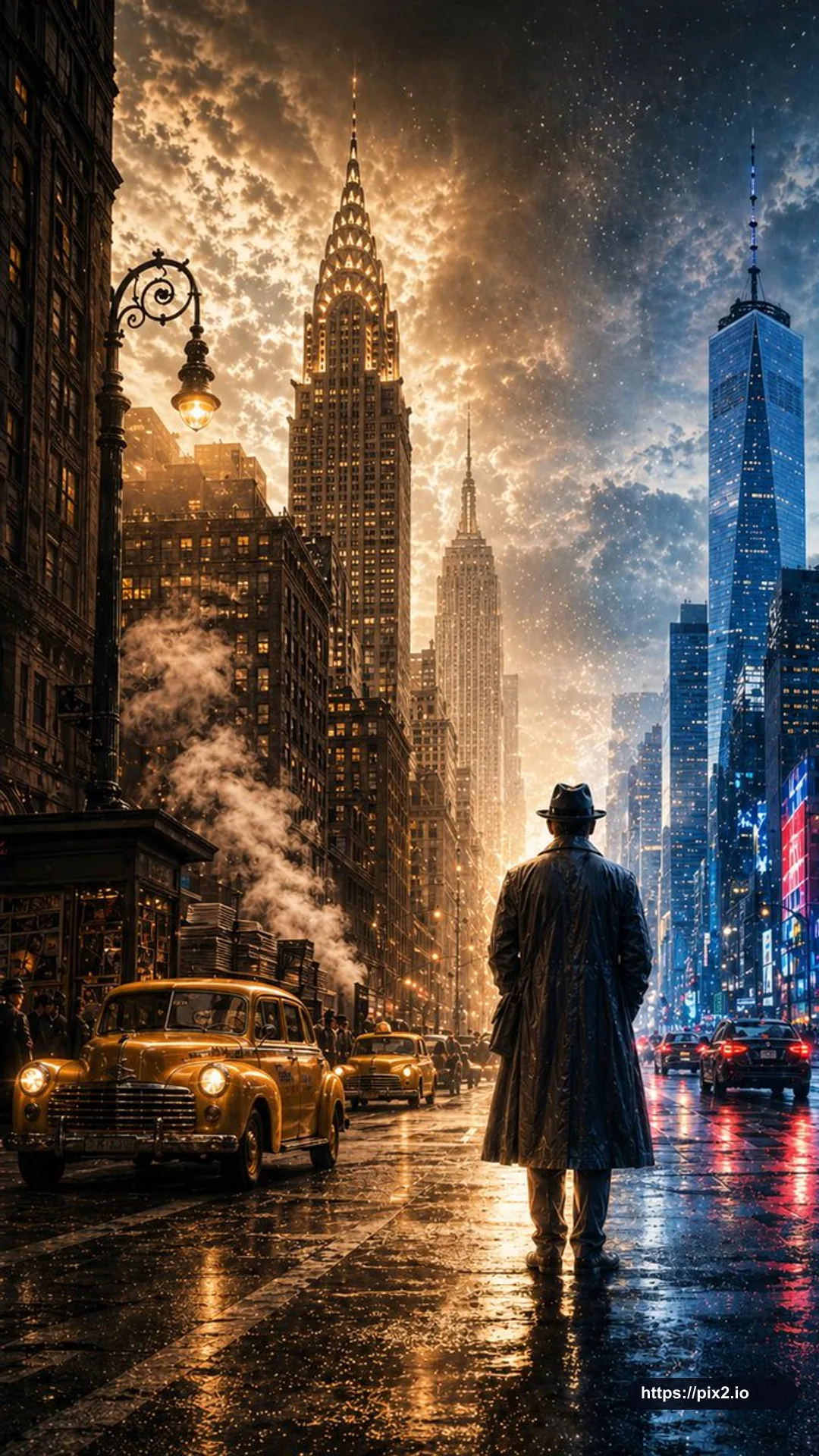New York Across Two Centuries Poster