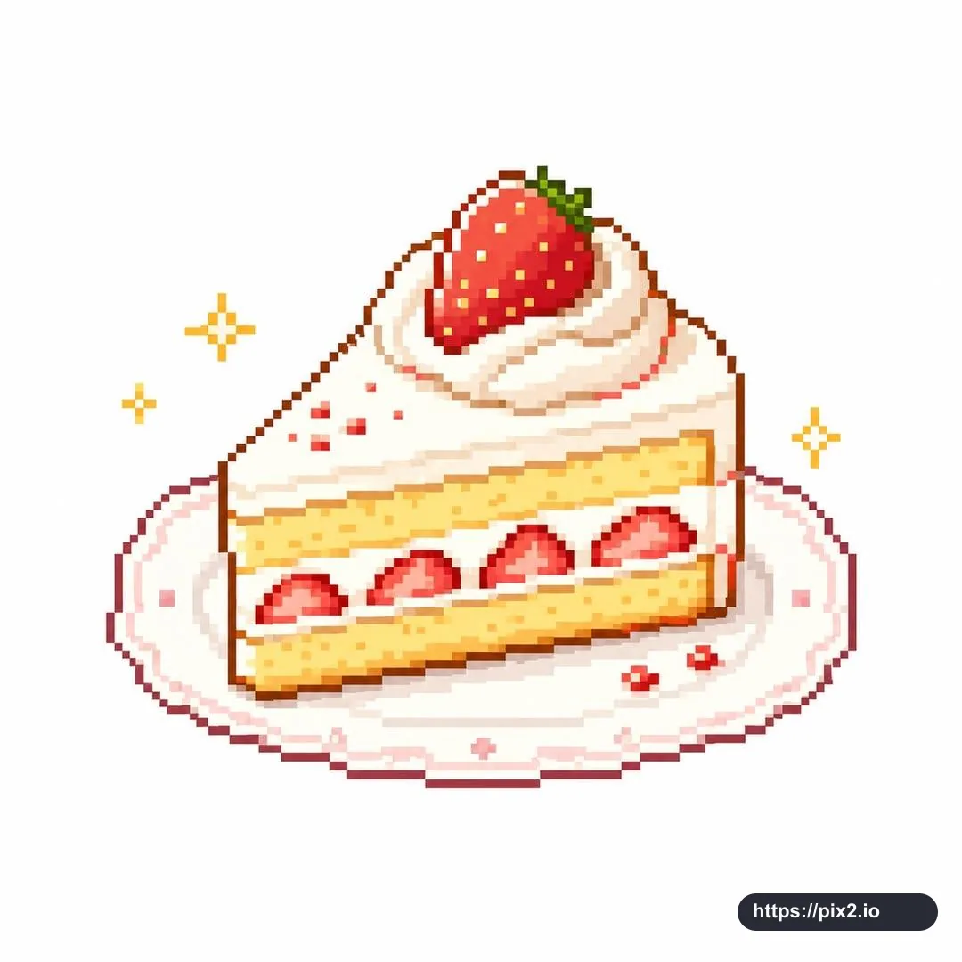 Cute Pixel Art Reference Illustration