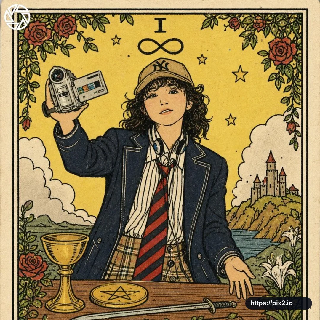 Classic Tarot Portrait Card