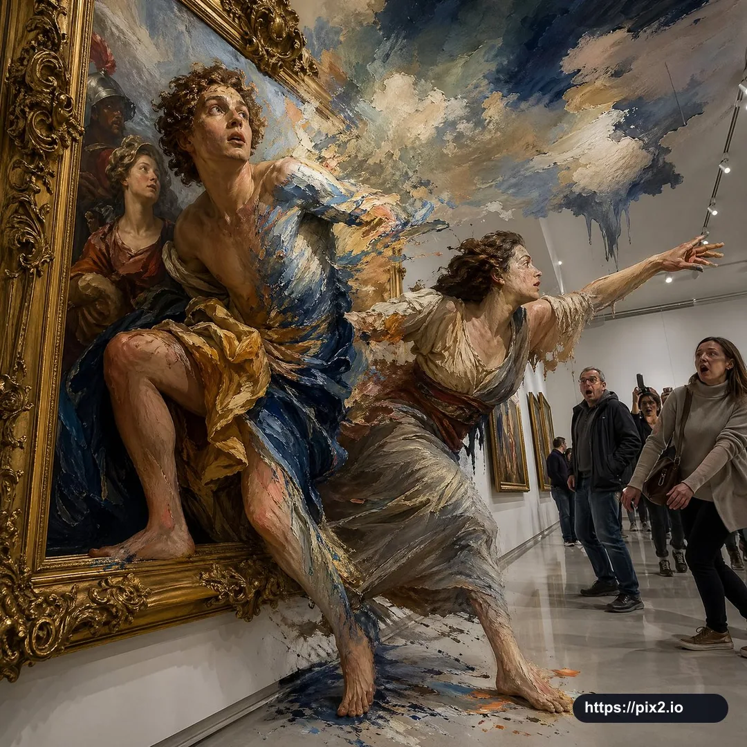Surreal Baroque Reality Fracture