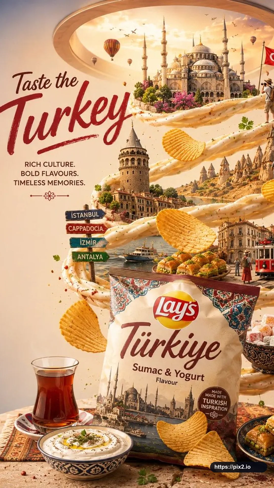 Travel Food Advertisement Poster