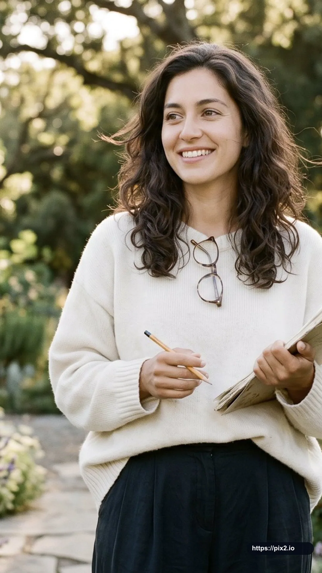 Poetic Garden Writer Portrait
