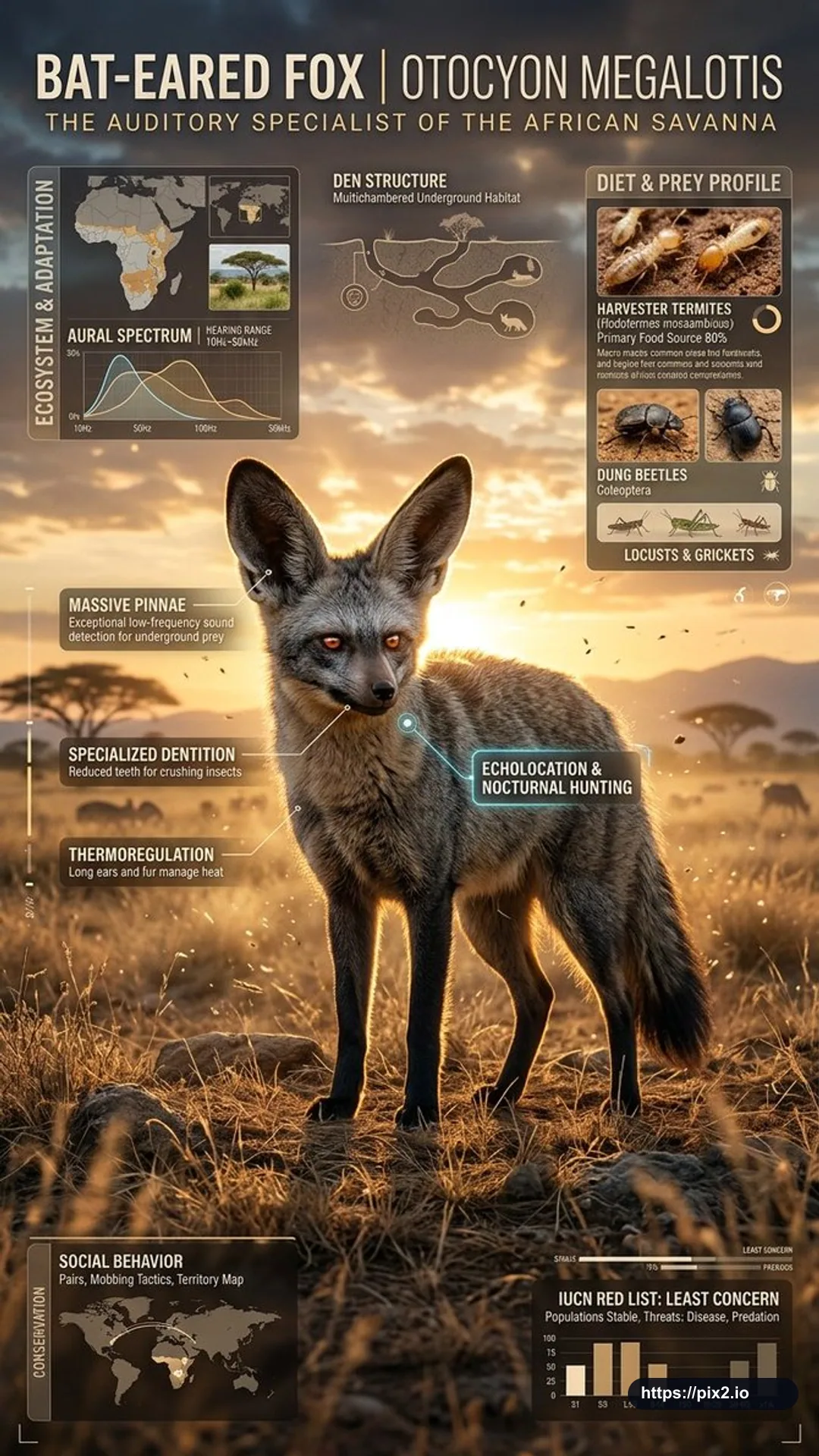 Wildlife Infographic Reference Poster