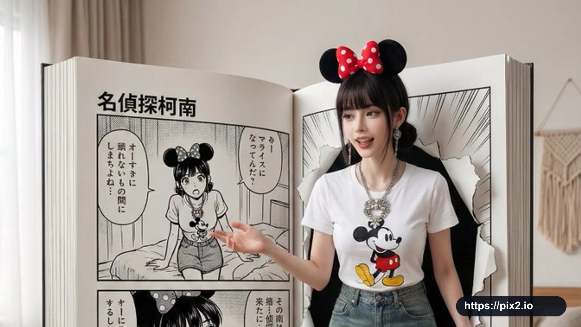 Step Out Of Manga Frame