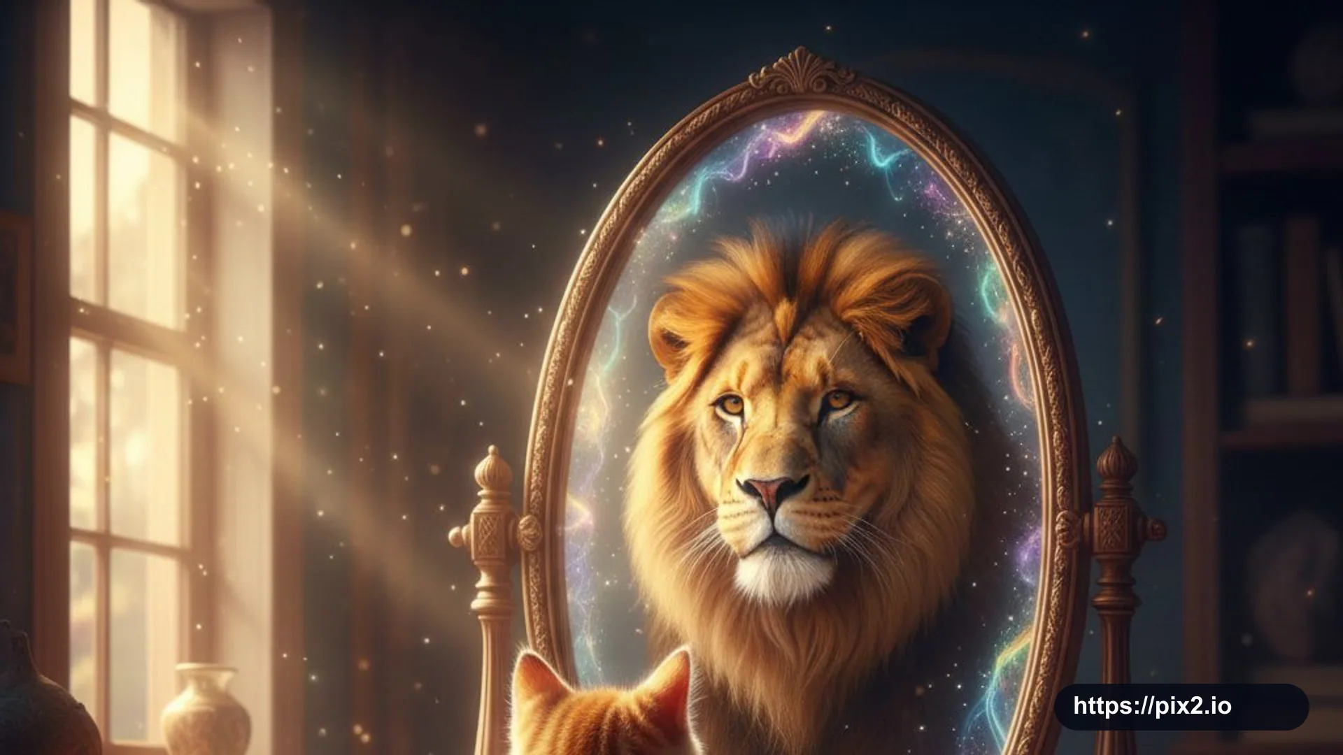 Magic Mirror Inner Reflection Portrait