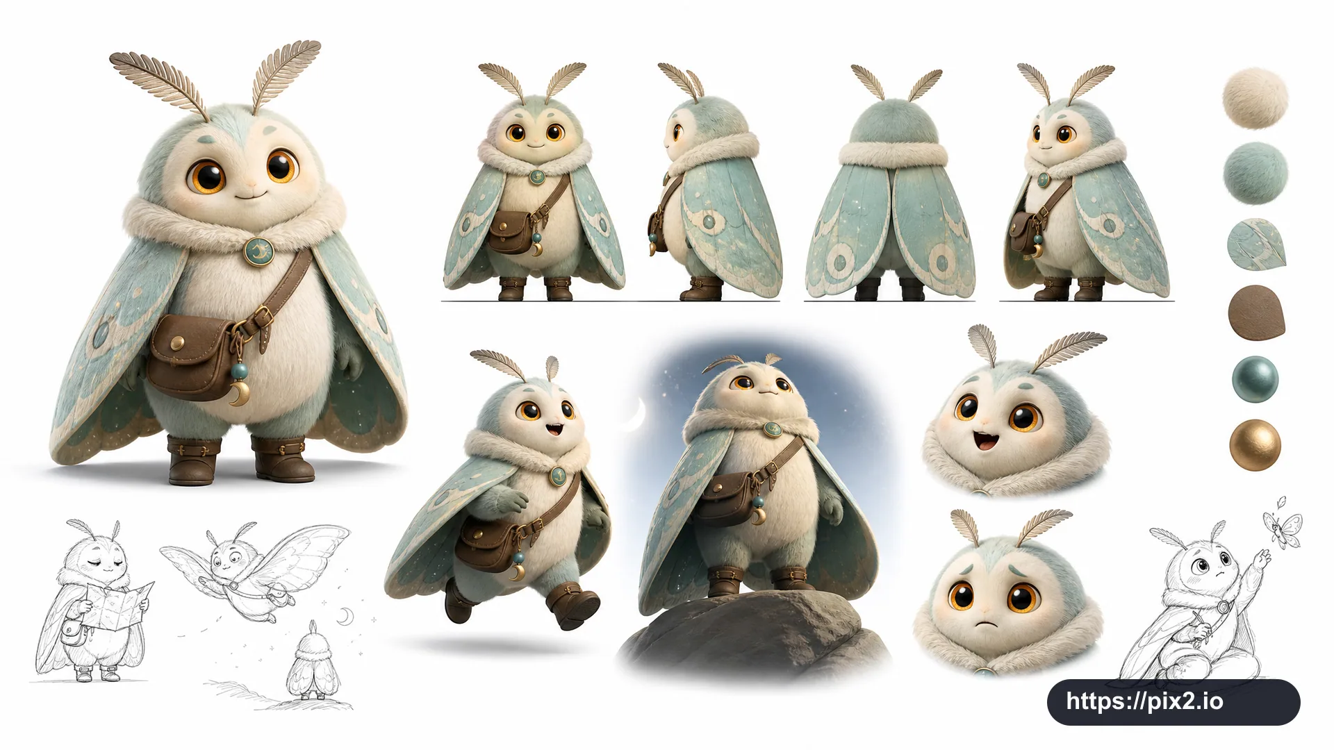 3D Animation Character Sheet