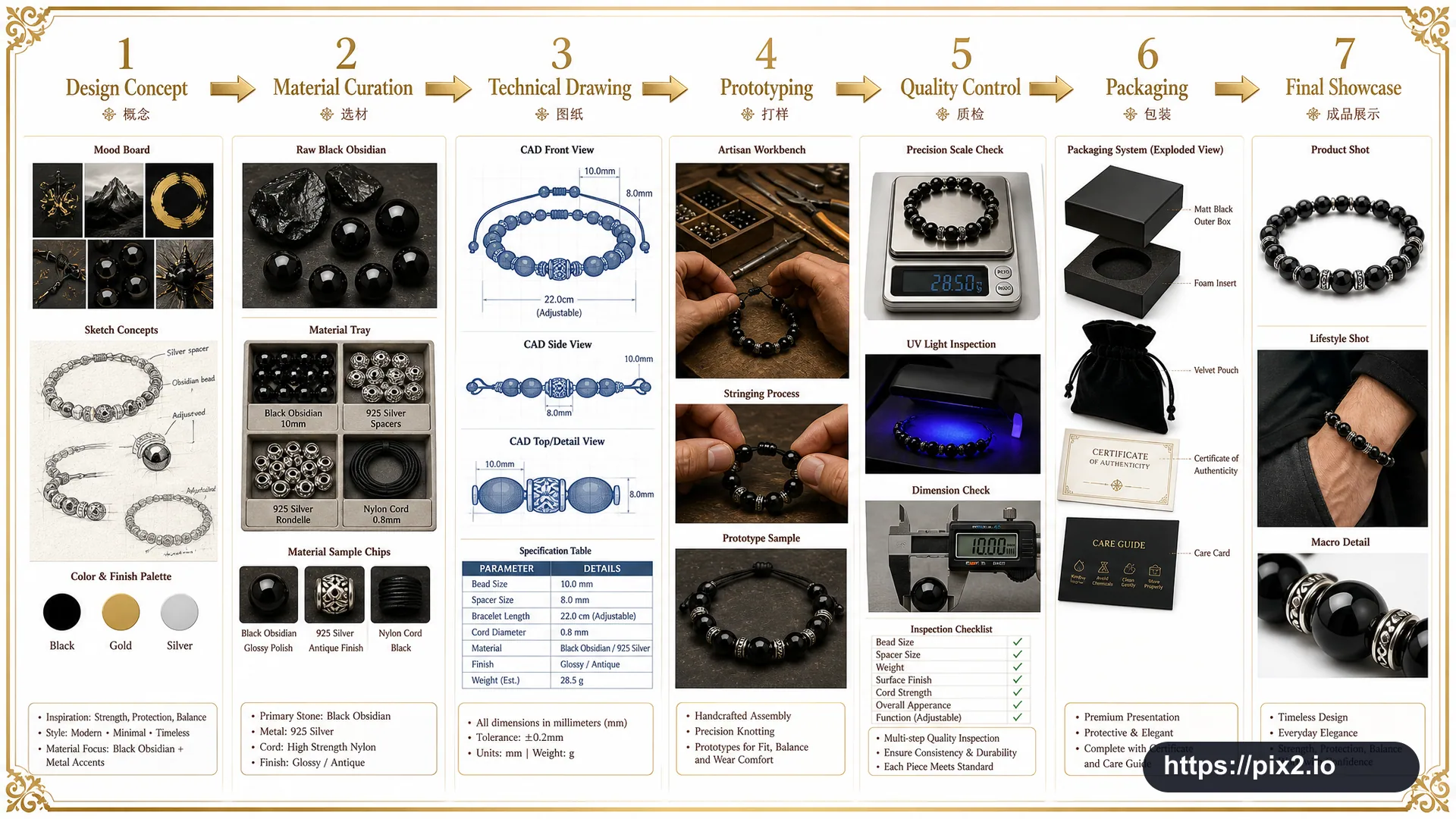 Professional Jewelry Design Workflow Showcase