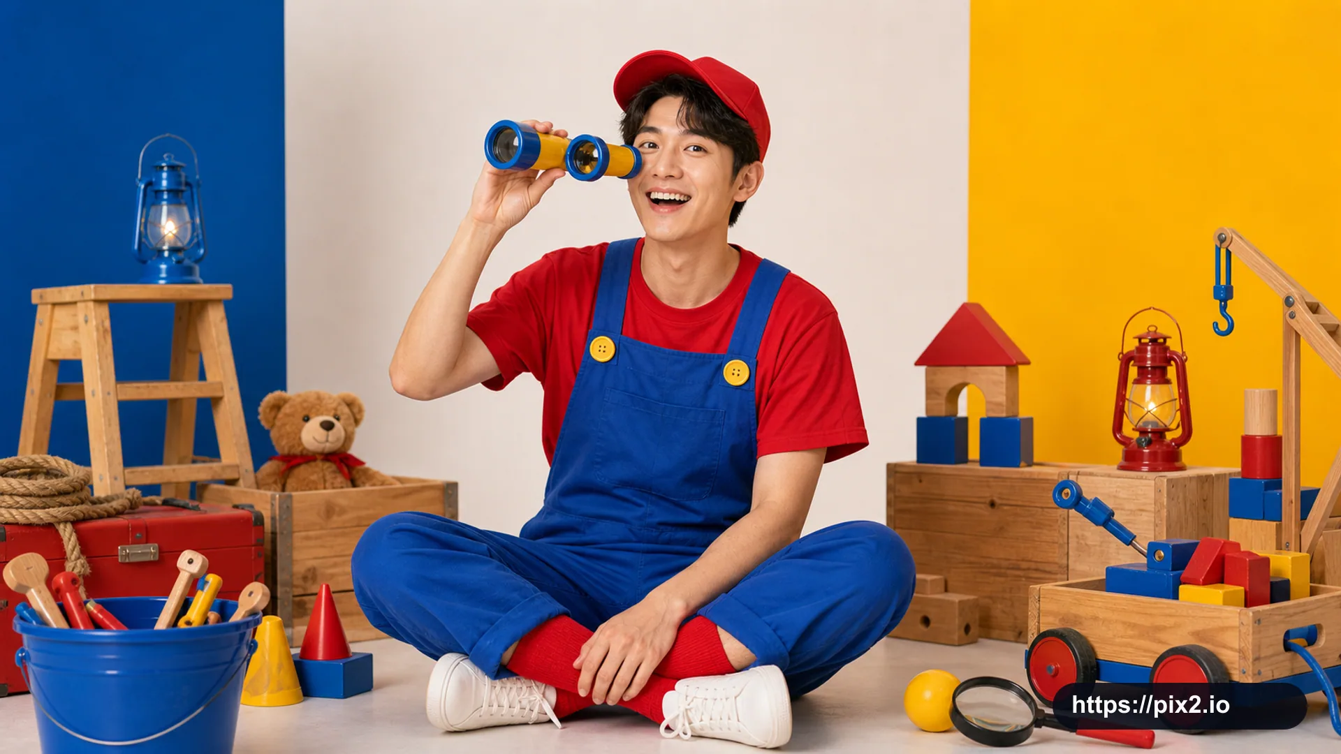 Original Platform Hero Costume Portrait