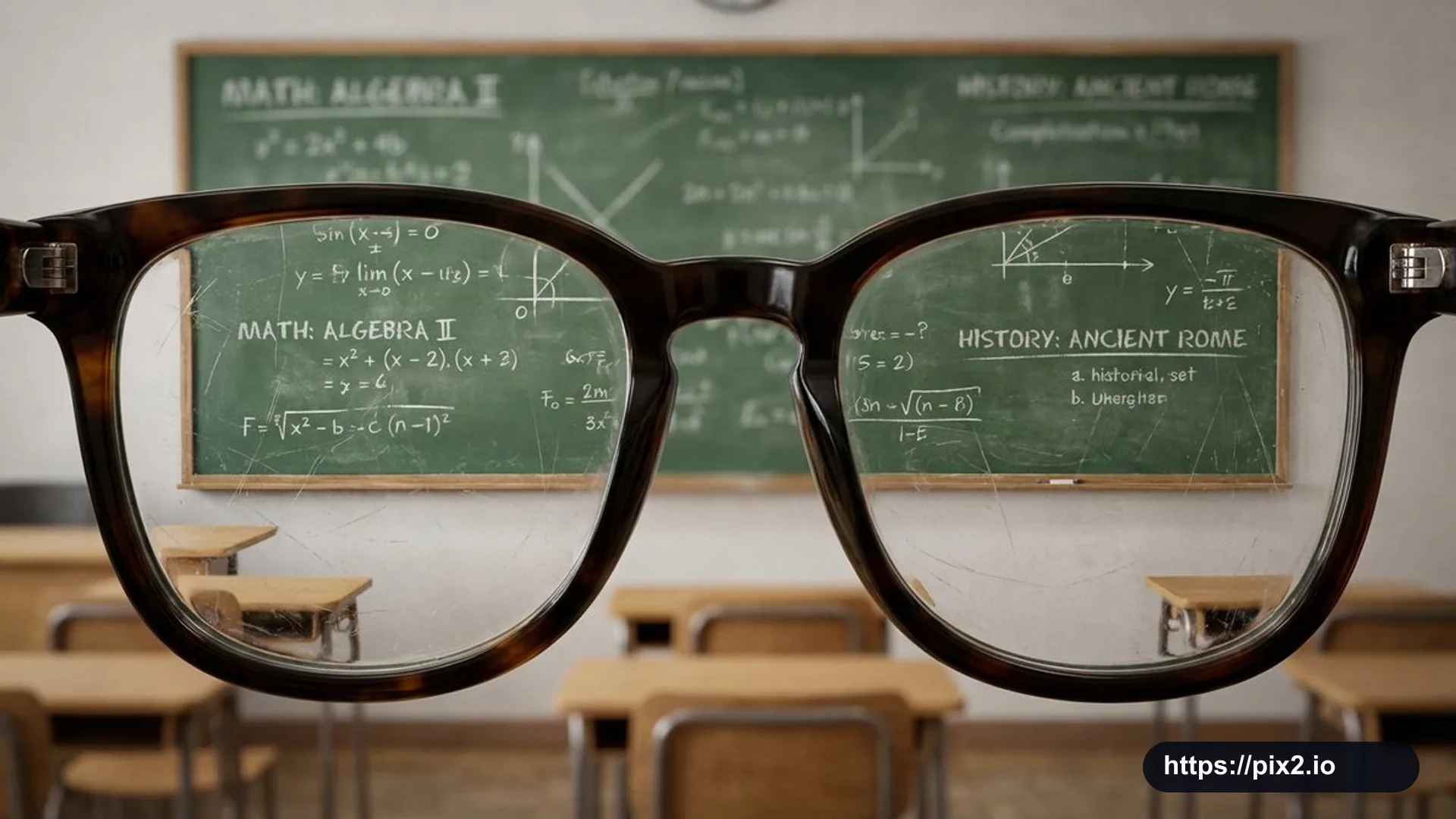 Eyeglasses View Close-Up